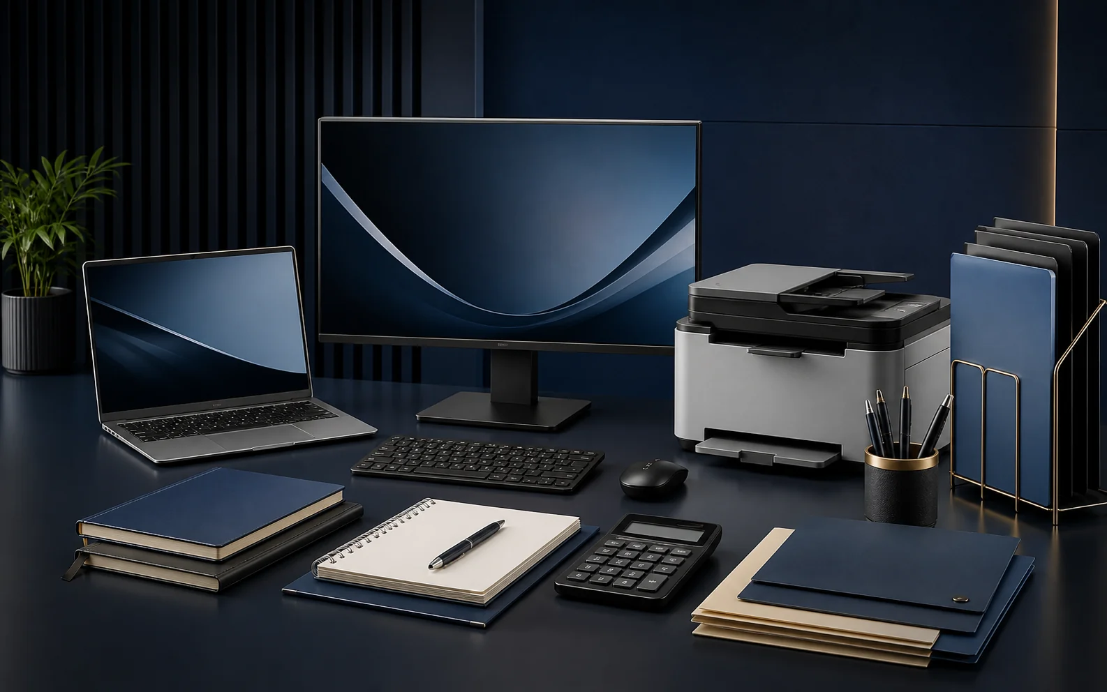 Sélection de matériels informatiques et de fournitures professionnelles